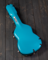 Calton Cases Stratocaster / Telecaster Case, Teal Blue w/ Blue Interior - NEW - SOLD
