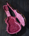 Calton Cases Gibson Signature Case, Fits 12, 13 and 14-Fret Gibson/Kopp Nick Lucas, Brown, Pink Interior - USED - SOLD