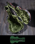 Calton Stratocaster Brown Granite, Green