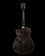 1993 Collings OM1 Cutaway Custom, Translucent Black, Haircut Headstock, Maple - USED - SOLD