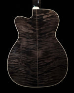 1993 Collings OM1 Cutaway Custom, Translucent Black, Haircut Headstock, Maple - USED - SOLD