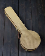 Crossrock 12" Open-Back Banjo Case, Tweed-Style Finish - NEW