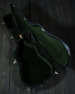 TKL 5-Ply Dreadnought Case, Collings Badge, Green Interior - NOS - SOLD