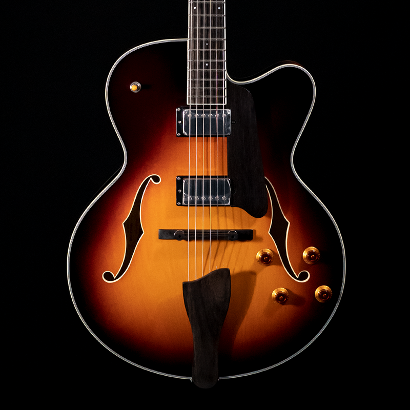 Eastman AR403CE-D-SB, Single Cut 16" Archtop, Kent Armstrong Pickups - SOLD