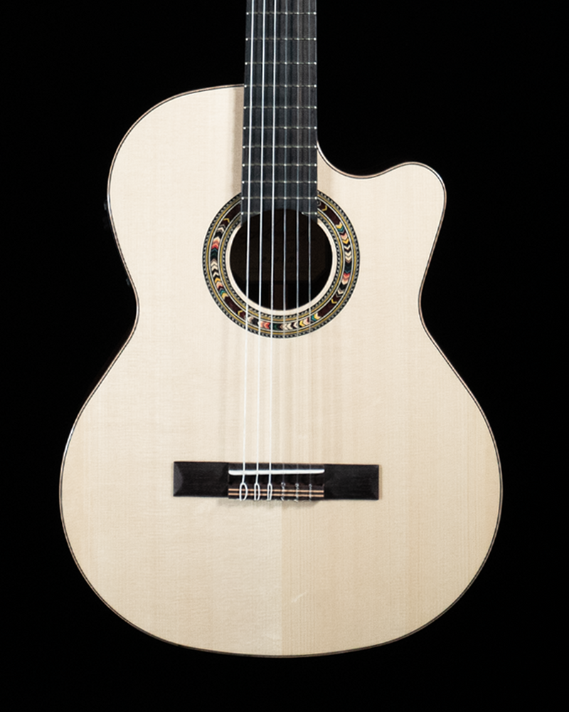 Kremona Fiesta F65CW, Cutaway Classical Guitar, German Spruce, Indian Rosewood, Pickup - SOLD