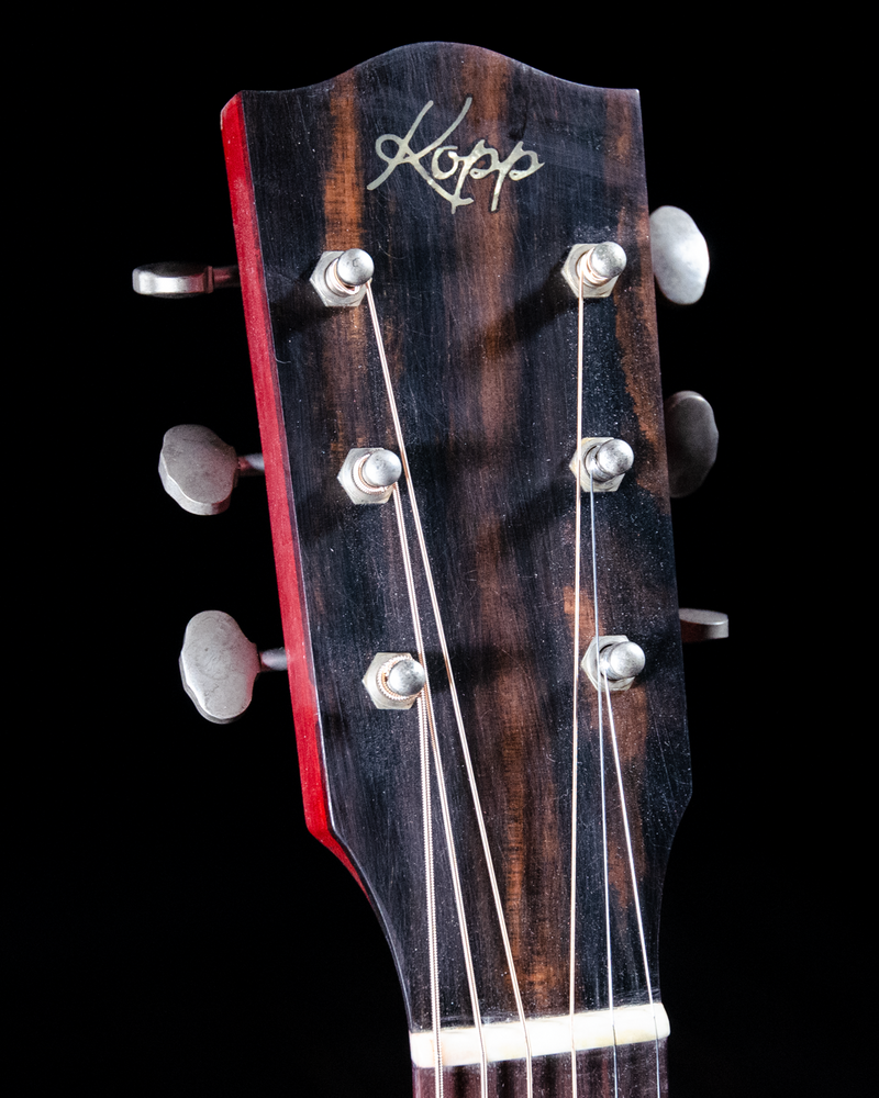 Kevin Kopp L2, L-02, Torrefied Adirondack Spruce, Mahogany, Faded Cherry Sunburst, Relic - SOLD