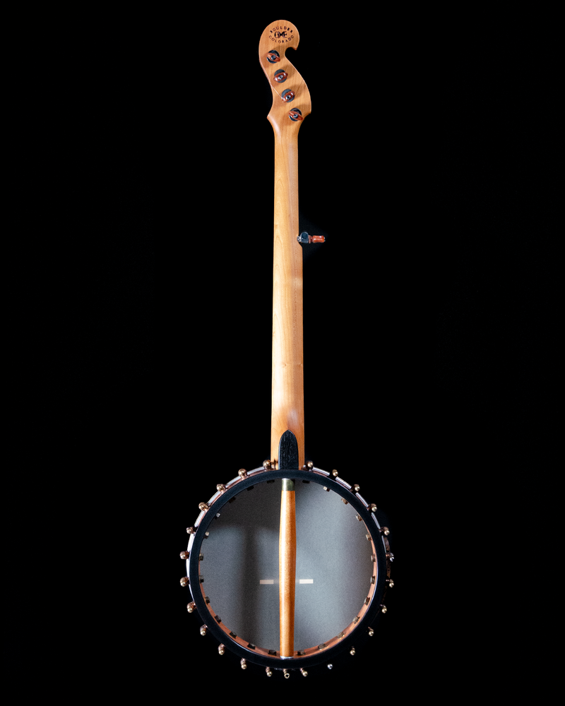 OME Minstrel, Cherry, 11" Open-Back Banjo, Scroll Headstock - SOLD