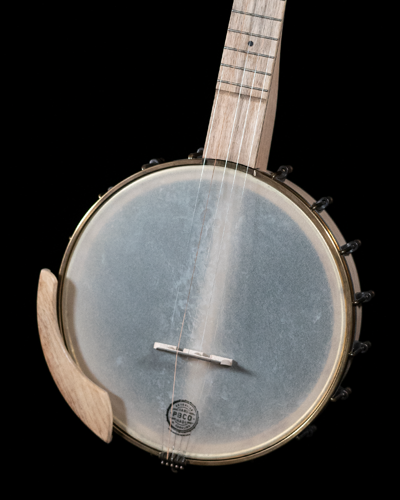 Pisgah Appalachian 11" Open-Back Banjo, Maple, Polished Brass Hardware, Armrest - NEW - SOLD