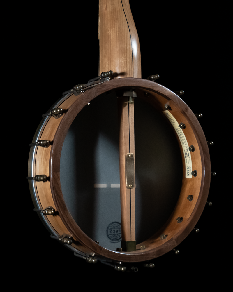 Pisgah Possum 11" Open Back Banjo, Cherry, Short Scale, Aged Brass Hardware - NEW - SOLD
