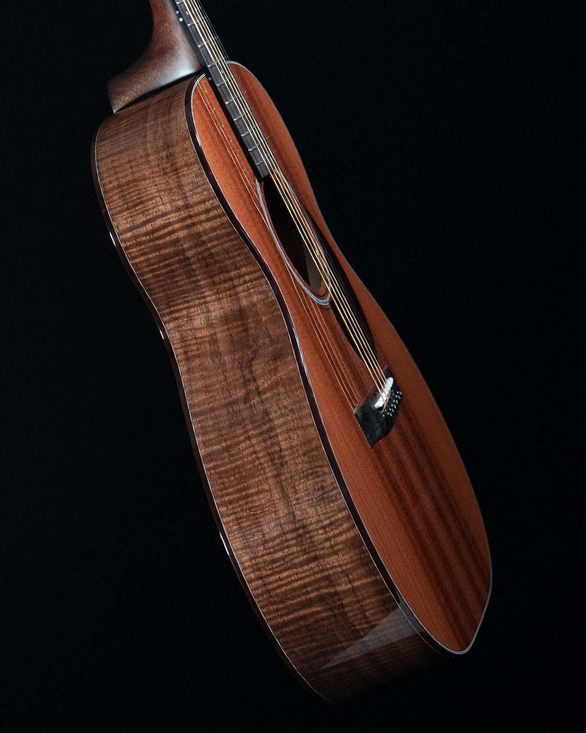 Huss & Dalton T-0014 Custom, Sinker Redwood, Figured Black Walnut - NEW -  SOLD