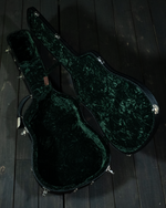 TKL 5-Ply Dreadnought Case, Bourgeois Style, Green Interior - NOS